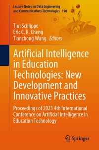 Enlarge image Cover: Artificial Intelligence in Education Technologies: New Development and Innovative Practices - Springer