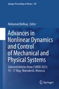 Cover: Advances in Nonlinear Dynamics and Control of Mechanical and Physical Systems - Springer