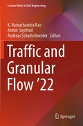 Cover: Traffic and Granular Flow '22 - Springer