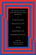 Cover: Partisan Hostility and American Democracy - University of Chicago Press