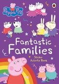 Cover: Peppa Pig: Fantastic Families Sticker Activity Book - Ladybird