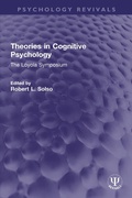 Cover: Theories in Cognitive Psychology - Taylor & Francis