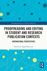 Abbildung von: Proofreading and Editing in Student and Research Publication Contexts - Routledge