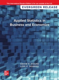 Enlarge image Cover: Applied Statistics in Business and Economics: 2024 Release ISE - McGraw-Hill Education