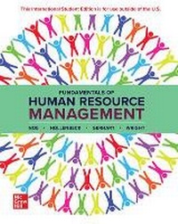 Enlarge image Cover: Fundamentals of Human Resource Management: 2024 Release ISE - McGraw-Hill Education