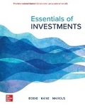 Cover: Essentials of Investments: 2024 Release ISE - McGraw-Hill Education