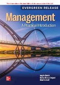 Enlarge image Cover: Management: A Practical Introduction: 2024 Release ISE - McGraw-Hill Education