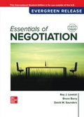 Cover: Essentials of Negotiation: 2024 Release ISE - McGraw-Hill Education