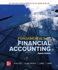 Cover: Fundamentals of Financial Accounting ISE - McGraw-Hill Education