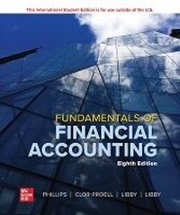 Enlarge image Cover: Fundamentals of Financial Accounting ISE - McGraw-Hill Education