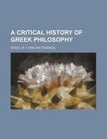 Cover: A Critical History of Greek Philosophy - Rarebooksclub.com