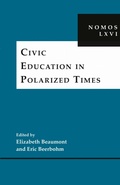 Cover: Civic Education in Polarized Times - New York University Press