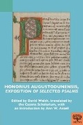 Cover: Honorius Augustodunensis, "Exposition of Selected Psalms" - Medieval Institute Publications