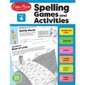 Cover: Spelling Games and Activities, Grade 4 Teacher Resource - Evan-Moor Educational Publishers