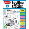 Cover: Spelling Games and Activities, Grade 6 Teacher Resource - Evan-Moor Educational Publishers