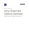 Cover: Army Enlistment Options Optimizer - RAND Corporation