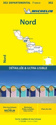 Abbildung von: Nord - Michelin Local Map 302 - Michelin Editions des Voyages