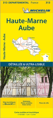 Abbildung von: Michelin Südl.Champagne - Michelin Editions des Voyages