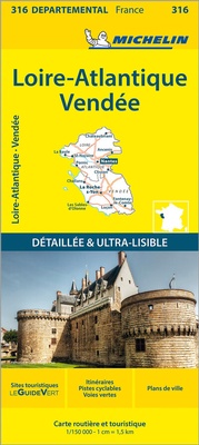 Abbildung von: Michelin Vendee - Michelin Editions des Voyages