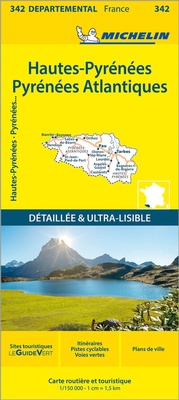 Abbildung von: Michelin Hautes-Pyrénées (Baskenland) - Michelin Editions des Voyages