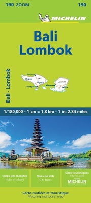 Abbildung von: Bali-Lombok - Zoom Map 190 - Michelin Editions des Voyages