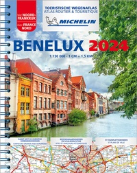 Abbildung von: Michelin Straßenatlas Benelux mit Spiralbindung - Michelin Editions des Voyages