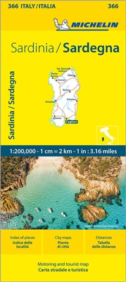 Abbildung von: Michelin Sardinien - Michelin Editions des Voyages