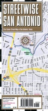Cover: Streetwise San Antonio Map - Laminated City Center Map of San Antonio, Texas - Michelin Travel Publications
