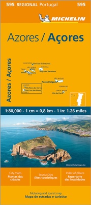 Abbildung von: Michelin Azoren - Michelin Editions des Voyages