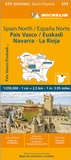 Cover: Michelin Baskenland, Navarra, Rioja - Michelin Editions des Voyages