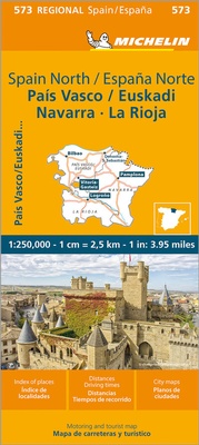 Abbildung von: Michelin Baskenland, Navarra, Rioja - Michelin Editions des Voyages