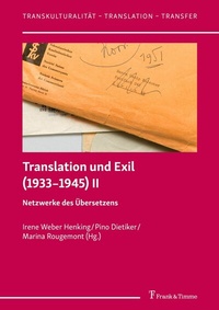 Abbildung von: Translation und Exil (1933-1945) II - Frank & Timme