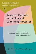 Cover: Research Methods in the Study of L2 Writing Processes - John Benjamins Publishing Company