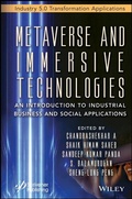 Cover: Metaverse and Immersive Technologies - Wiley