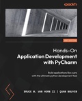 Cover: Hands-On Application Development with PyCharm - Packt Publishing