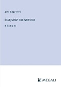 Cover: Essays Irish and American - Megali Verlag