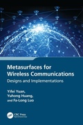 Cover: Metasurfaces for Wireless Communications - CRC Press