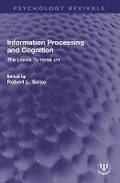 Cover: Information Processing and Cognition - Routledge