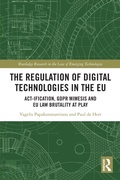 Cover: The Regulation of Digital Technologies in the EU - Routledge