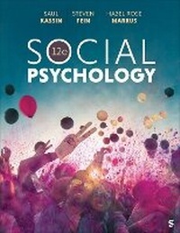 Enlarge image Cover: Social Psychology - SAGE Publications Inc