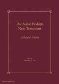Cover: The Syriac Peshi?ta New Testament - Gorgias Press