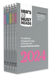 Abbildung von: 5 Years of Must Reads from HBR: 2024 Edition (5 Books) - Harvard Business Review Press