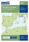Cover: M15 Marseille to San Remo, Imray Chart - Imray, Laurie, Norie & Wilson Ltd