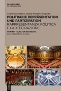 Bild: Politische Repräsentation und Partizipation / Rappresentanza politica e partecipazione - De Gruyter Oldenbourg