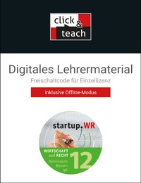 Abbildung von: startup.WR Gymnasium Bayern - G9 / startup.WR BY click & teach 12 Box - Buchner, C.C.