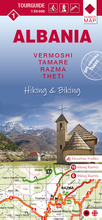 Cover: Albania hiking & biking 1:50000 - Huber Kartographie