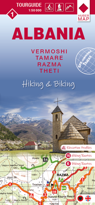 Abbildung von: Albania hiking & biking 1:50000 - Huber Kartographie