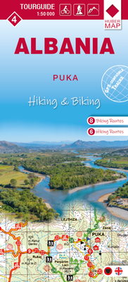 Abbildung von: Albania hiking & biking 1:50000 - Huber Kartographie
