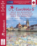 Cover: EuroVelo 6 (Basel - Budapest) 1: 100 000 - Huber Kartographie