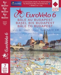 Abbildung von: EuroVelo 6 (Basel - Budapest) 1: 100 000 - Huber Kartographie